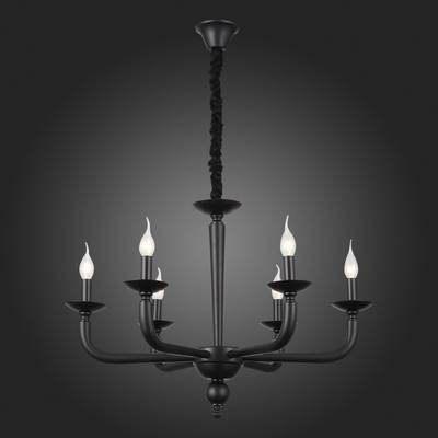 SL1114.403.06 Люстра подвесная ST-Luce Черный E14 6*40W