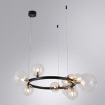 Подвесная люстра Arte Lamp VINCENT A7790SP-10BK, 10хG9