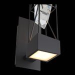 SL815.301.01 Бра ST-Luce Серый графит/Серый графит, Прозрачный LED 1*6W 4000K