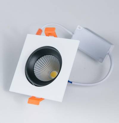 Citilux Альфа CLD001KNW4 LED Встраиваемый светильник Белый Чёрный