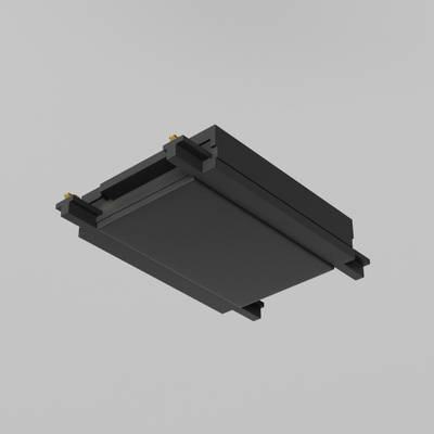 Коннектор питания прямой Radity черный, TRA084C-11B. TM Maytoni