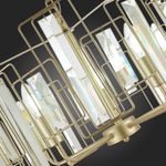 SLE103403-05 Люстра подвесная Шампань/Прозрачный E14 5*40W