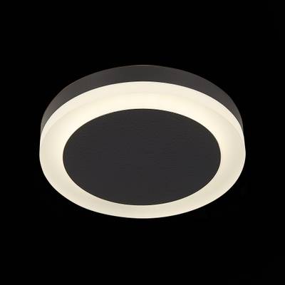ST104.442.06 Светильник потолочный Черный LED 1*6W 4000K 468Lm Ra&gt;80 120° IP20 D110xH20 170-240V