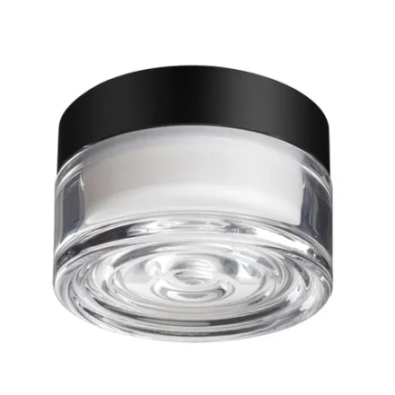 7156/6CL HIGHTECH ODL26 493 светильник черный/прозрачный/стекло/поликарбонат IP65 LED 6W 410Лм 2200/2700/3000K 120° 220-240V RONDA