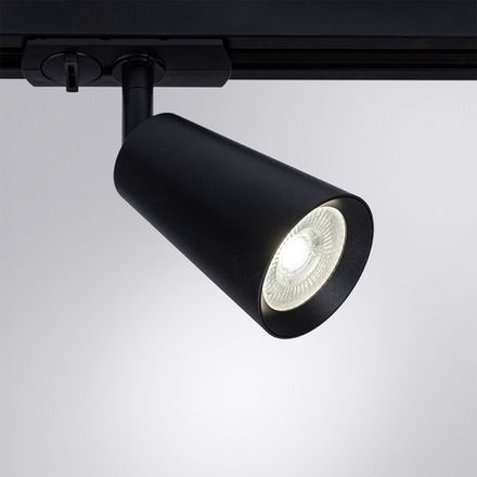 Трековый светильник Arte Lamp CINTURA A2354PL-1BK, 1хGU10