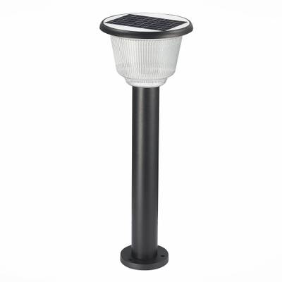 SL9502.405.01 Светильник уличный наземный ST-Luce Черный/Черный, Прозрачный LED 1*2W 3000-6000K