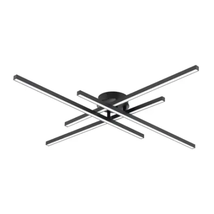 Citilux Стиг CL203141 LED Люстра потолочная с пультом Чёрная