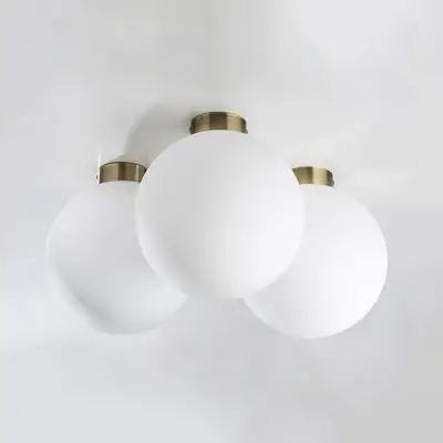 812031 Люстра GLOBO 1х40W E14 antique bronze/white Lightstar