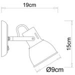 Спот Arte Lamp JOVI A1677AP-1GO, 1хE14