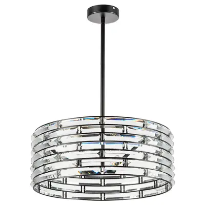 746068 Люстра AMERIGO 6х40W E14 УМБРА ПРОЗРАЧНЫЙ Lightstar