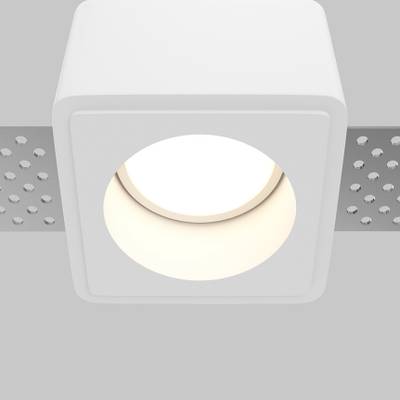 Встраиваемый светильник Gyps Modern GU10 10Вт, DL123-GU10-01-W. TM Maytoni