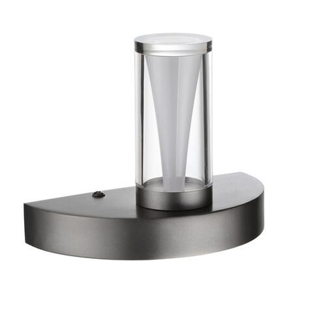7143/5WL HIGHTECH ODL26 513 светильник темный никель/акрилл/металл IP20 LED 5W 402Лм 3000K 180° 220V DEFANCE