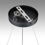 8242/6 COMFI LN25 черный металл Светильник подвесной LED GX53 6*7W 220V LUAZANA