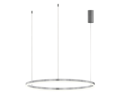 08214,12A(4000K) Подвес Тор матовый никель d80 h150 Led 45W (4000K) 2 типа крепления