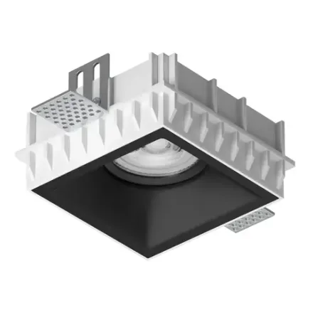 G214507BMOD Светильник DOMINO QUAD под LED модуль/лампу МR16 ЧЁРНЫЙ (214510+214507+214007)