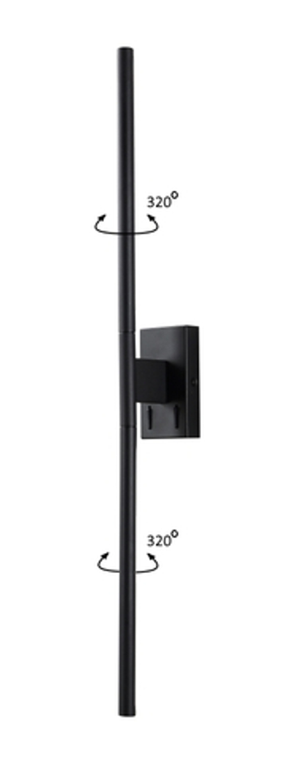 Бра Crystal Lux LARGO AP12W BLACK 0780/412