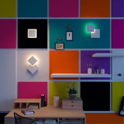 357858 OVER NT18 450 белый Накладной светильник IP20 LED 3000К 6W 110-240V SMENA