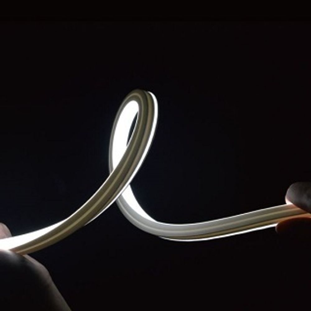 Лента герметичная MOONLIGHT-3D-X544-10x10mm 24V Day4000 (8 W/m, IP67, 5m, wire x1) (Arlight, Вывод боковой, 3 года)