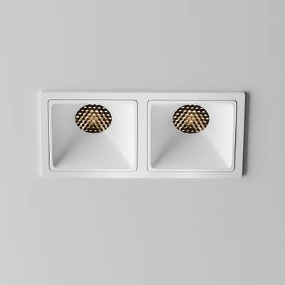 Встраиваемый светильник Alfa LED 3000K 10Вт 50°, DL043-02-10W3K-SQ-W-1. TM Maytoni