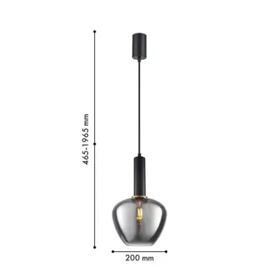 Подвес Dubbel 4357-1P, 1*E27*40W. ТМ F-Promo