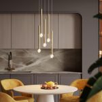 4373/3LA HIGHTECH ODL26 Подвесной светильник  черный/хрустальн. стекло/металл IP20 LED 3W 400Лм 3000K 220-240V FIANO