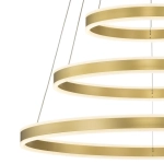 Citilux Дуэт CL719682 LED Люстра подвесная с пультом Золото