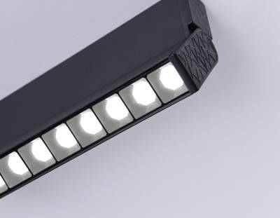 Светильник светодиодный накладной TA1829  BK черный LED 12W 4200K 230*22*87