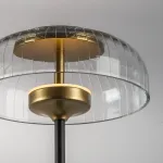 738773 Торшер ACRILE 7W LED 263LM 120G ЗОЛОТО/ЧЕРНЫЙ 3000K Lightstar