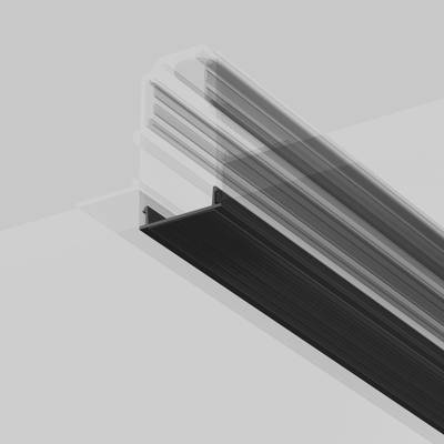 Декоративная накладка 1шт Exility черный, TRA034DO-1B. TM Maytoni