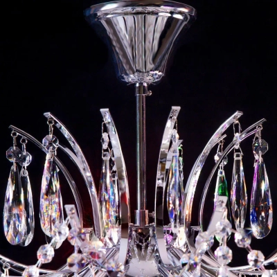 Citilux Селена CL302160 Люстра хрустальная Хром