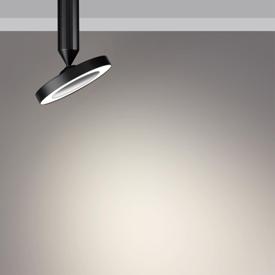 359279 OVER NT23 280 черный Светильник накладной светодиодный IP20 LED 18W 85-265V 1350Лм 3000К MIRROR