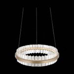 SL383.203.01 Светильник подвесной ST-Luce Золотистый/Золотистый, Прозрачный LED 1*34W 3000K