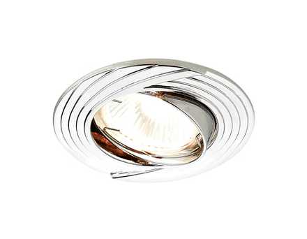 Встраиваемый точечный светильник 722 CH хром MR16