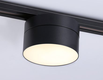 Светильник светодиодный трековый GL6877 BK черный LED 16W 3000K D115*90
