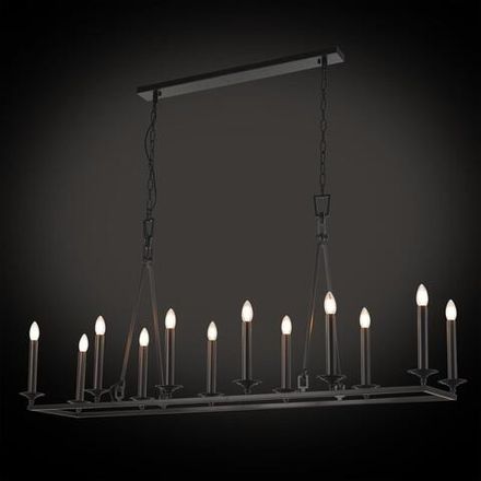Citilux Маркиз CL471265 Люстра замковая подвесная Чёрная