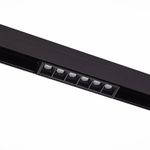 ST361.446.06 Магнитный трековый светильник Черный LED 1*6W 4000K 532Lm Ra&gt;80 36° IP20 L115xW22xH44 48V