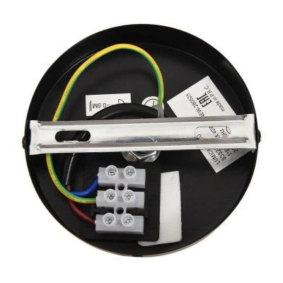 8383/1 ECO LN26 324 черный/бежевый, металл/бамбук Подвес E27 40W 220V CHAKRA