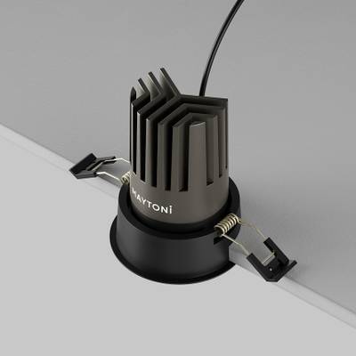 Встраиваемый светильник Dip Hight 3000K 15Вт 50° DL117-15W-3K-B. TM Maytoni