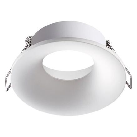 370640 SPOT NT19 286 белый Встраиваемый светильник IP20 GU10 50W 220V METIS