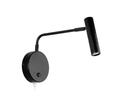 08070L,19 Бра Алери черный w16*10 h24 Led Cree 3W (3000K)