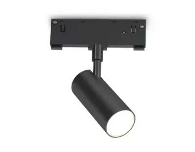 Светильник светодиодный трековый Magnetic 48V 10mm GL2305 BK черный IP20 12W 3CCT 3000-6000K 48V 24° D45*100