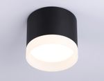 Накладной точечный светильник GX53 TN5366 BK черный GX53 D82*70