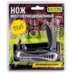 Нож многофункциональный ECOS SR083 12 в 1 металлик