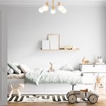 SLE220702-05 Люстра потолочная Белый, Светлое дерево/Белый E14 5*40W