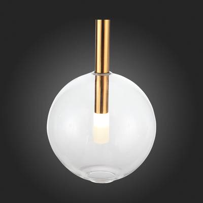 SL1054.203.01 Светильник подвесной ST-Luce Золотистый/Прозрачный G9 1*5W