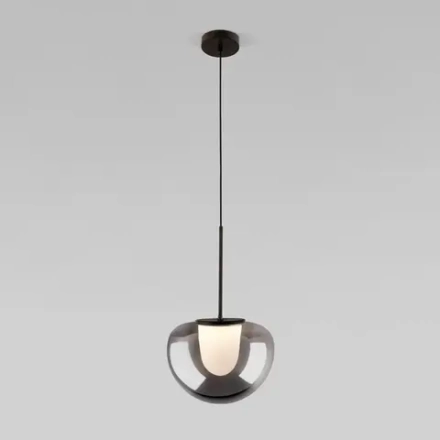 Подвесной светильник со стеклянным плафоном 90325/1 черный, LED