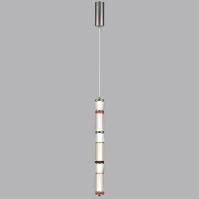 5456/18L L-VISION ODL_EX26 045 темный сатин.никель/терракот/черный Подвес LED 22W 4000K COLLIER
