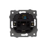 Механизм розетки с быстрой USB зарядкой SCT-MUAC-PL-WH-V (250V, 16A) (Arlight, -)