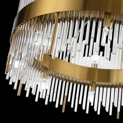 SL1158.303.16 Люстра подвесная ST-Luce Латунь/Латунь, Прозрачный G9 16*3W