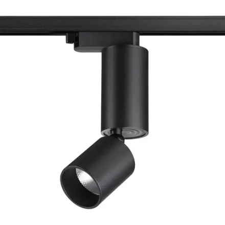 359321 PORT NT24 280 черный Светильник трековый однофазный трехжильный IP20 LED 10W 85-265V 3000K 1100Лм TUBO